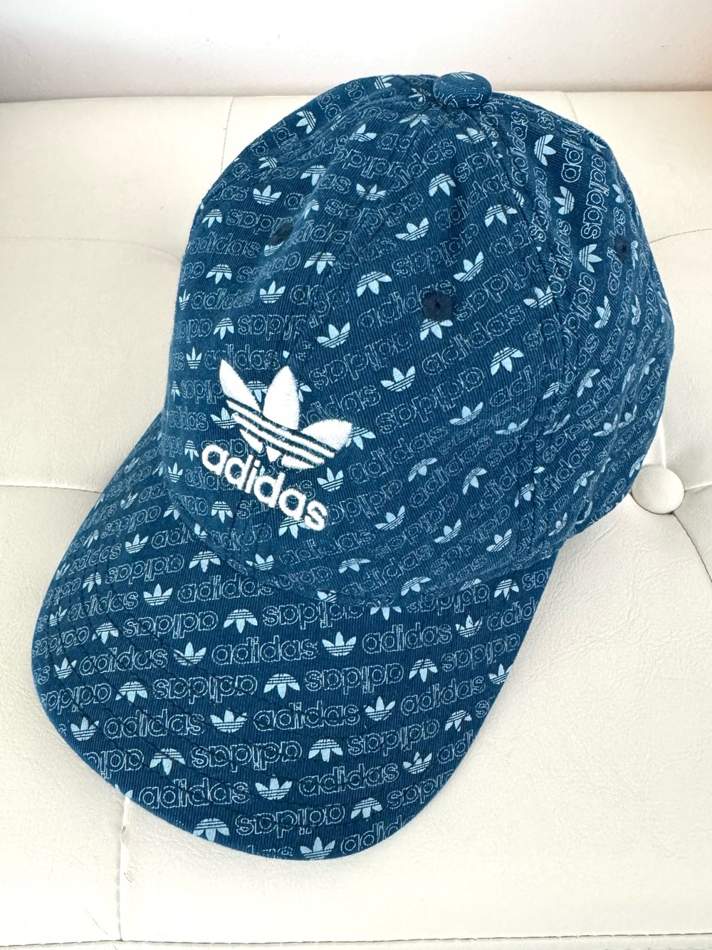 adidas Blue Logo Baseball Cap